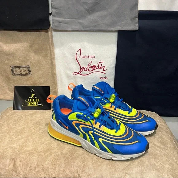 Nike Air max Blue and Orange Energetic Sneakers - Picture 3 of 6